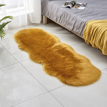 Load image into Gallery viewer, Living Room Plush Floor Rugs Mats Kids Room Faux Fur Area Rug Carpet Solid Fluffy Soft Shaggy Carpet Artificial Sheepskin Hairy