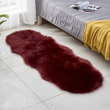 Load image into Gallery viewer, Living Room Plush Floor Rugs Mats Kids Room Faux Fur Area Rug Carpet Solid Fluffy Soft Shaggy Carpet Artificial Sheepskin Hairy