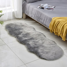 Load image into Gallery viewer, Living Room Plush Floor Rugs Mats Kids Room Faux Fur Area Rug Carpet Solid Fluffy Soft Shaggy Carpet Artificial Sheepskin Hairy