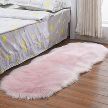 Load image into Gallery viewer, Living Room Plush Floor Rugs Mats Kids Room Faux Fur Area Rug Carpet Solid Fluffy Soft Shaggy Carpet Artificial Sheepskin Hairy