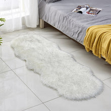 Load image into Gallery viewer, Living Room Plush Floor Rugs Mats Kids Room Faux Fur Area Rug Carpet Solid Fluffy Soft Shaggy Carpet Artificial Sheepskin Hairy