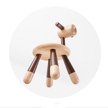 Load image into Gallery viewer, Created Beech Wood Kids Chair Living Room Kids Paying Leisure Stool