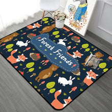 Load image into Gallery viewer, Forest Animal Children Carpet Nordic Style Kids Area Rugs for Livingroom Children&#39;s Room Play Crawling Floor Mat Christmas Rugs