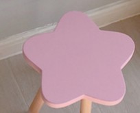 Load image into Gallery viewer, Wooden Kids Animal Chair Bunny Chair Children Furniture Wooden Bunny Vanity Stool Newborn Easter Gift Nursery Decor 2019 Newest